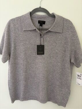 Charter Club cashmere polo size XL